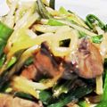 Ueda_ke's cooksnap of when they made 味付け簡単♪子供も食べれるレバニラ炒め♪.