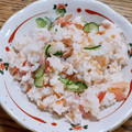 ポニーリボン's cooksnap of when they made 鮭とカニかまのちらし寿司☆.