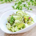 Satoco❋'s cooksnap of when they made 豆腐とアボカドのナムル風和え物.