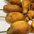 つくフォト部長♪♪こまっちゃん's cooksnap of when they made HMで☆簡単揚げ焼きアメリカンドッグ.
