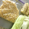 pali's cooksnap of when they made 楽ワザ◎生とうもろこしの粒の外し方.