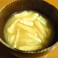 こうまさmam's cooksnap of when they made 春キャベツと揚げのみそ汁.