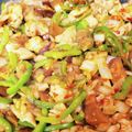 marihawaii's cooksnap of when they made 辛うま！鶏肉とピーマンとナスの豆板醤炒め.