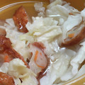 あゆたっくん's cooksnap of when they made レンジで簡単♪キャベツとさつま揚げの梅煮.