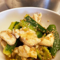 ぐりるび's cooksnap of when they made たたきキュウリとささみのやみつきゴマだれ.