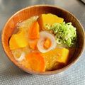 azbjbn's cooksnap of when they made 【わが家の定番】かぼちゃの味噌汁.