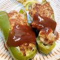 なつんこ★'s cooksnap of when they made ピーマンの肉詰め.