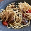 フードセラピー's cooksnap of when they made イワシ缶とトマトのパスタ.