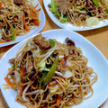 ルぴあ's cooksnap of when they made [懐かしい味]石巻市 学校給食の焼きそば.