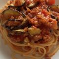 きなりん＊'s cooksnap of when they made ワンパン♫なすとひき肉のトマトパスタ.