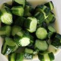 いちばあ's cooksnap of when they made チューブからしで簡単！きゅうり辛子漬け.