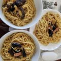 渋mie's cooksnap of when they made なすとしめじの和風パスタ.