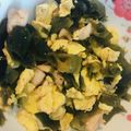 ぴちた☆'s cooksnap of when they made お麩とわかめとたまごの酢の物.