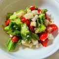 azbjbn's cooksnap of when they made オクラ☆山芋☆ミニトマトの胡麻和え.