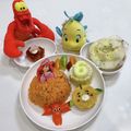 ゆいまーるん's cooksnap of when they made アリエルお友達ウィンナーでセバスチャン♡.