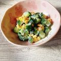 さくらん餅's cooksnap of when they made 簡単♪きゅうりとコーンの和風コールスロー.
