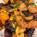 クックZ3M321☆'s cooksnap of when they made むね肉と茄子の照り焼き.