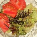 なめこおろし's cooksnap of when they made サニーレタスとトマトのチョレギサラダ.