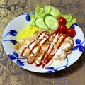 コムギ大好き's cooksnap of when they made NYのB級グルメ！チキンオーバーライス♪.