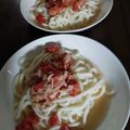 松潤LOVE♥️♥️'s cooksnap of when they made トマトとツナの冷やだしうどん.