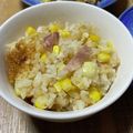 ★ゴンぎつね★'s cooksnap of when they made ☆とうもろこしの炊き込みピラフ☆炊飯器.