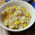 ★ゴンぎつね★'s cooksnap of when they made ☆とうもろこしの炊き込みピラフ☆炊飯器.