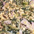 コケ子's cooksnap of when they made シンプル☆ゴーヤチャンプル.
