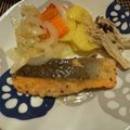 ぴー子丸's cooksnap of when they made 鮭のムニエル　レモンとキノコのソース和え.