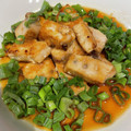 Faiza's cooksnap of when they made ＊めかじきのさっぱりねぎじょうゆ.