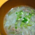 ちーまぐ's cooksnap of when they made 牛肉とネギのスープ【風邪予防にも】.