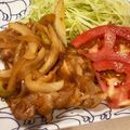 ねみねみ's cooksnap of when they made 生姜焼き@黄金比のタレ.