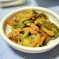 なおミール's cooksnap of when they made 残りものリメイク！天ぷらあまから.