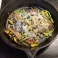 ミルミルNZ's cooksnap of when they made 簡単一品！ポロネギのマスタードチーズ焼き.