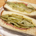 お塩と砂糖's cooksnap of when they made ハムとレタスのからしマヨサンドウィッチ♪.