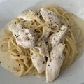 クック7R8FO3☆'s cooksnap of when they made パスタ★ささみレモンバターチーズ★ランチ.