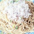口福さん♪'s cooksnap of when they made 湘南流しらすと長葱たっぷりパスタ.