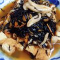 ちくわ君's cooksnap of when they made 厚揚げ入り♪ひじきの煮物.