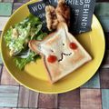 ちゃかぴまま's cooksnap of when they made ✨トーストしてにゃ✨ねこぱん。.