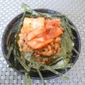 スタイリッシュママ's cooksnap of when they made ☆簡単☆納豆キムチ乗せ☆卵かけご飯☆.