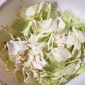 ＭEGUMI❤︎'s cooksnap of when they made 牛角やみつき塩キャベツのレシピ.