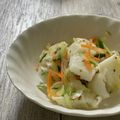 まくのうち's cooksnap of when they made イカと海老、野菜のマリネ.
