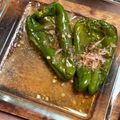 k0taRow's cooksnap of when they made レンジdeまるごとピーマンの煮浸し.