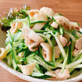 あっちゃんキッチン♪'s cooksnap of when they made 夏にぴったり 簡単 鶏皮と胡瓜の酢のもの.