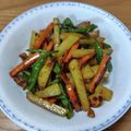 みぃくんのママ's cooksnap of when they made ジャガイモ人参ピーマンで副菜.