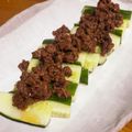 ☆べるたん☆'s cooksnap of when they made 簡単おつまみ♡肉味噌キュウリ♪.