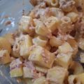 MegJpn's cooksnap of when they made さつまいも×ごまマカロニサラダ.