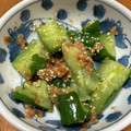まぁやん☆もりもり5's cooksnap of when they made たたききゅうりの梅かつお.