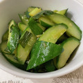 Faiza's cooksnap of when they made きゅうりとネギの中華炒め.
