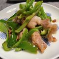 ひろと＾＿＾ママ's cooksnap of when they made ピーマンと豚肉の塩レモン炒め.