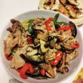 nj0618's cooksnap of when they made なすとピーマンと豚肉のポン酢炒め.